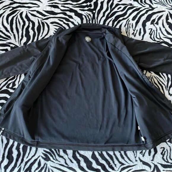 Under armour black mesh interior long sleeve track suit jogger jacket sweater - Picture 13 of 16